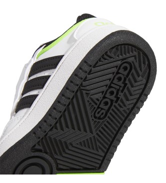 adidas Sneaker Hoops bianca, nera