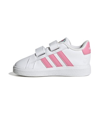 adidas Sneaker Minnie Mouse Grand Court Elastic Laces and Top Strap white