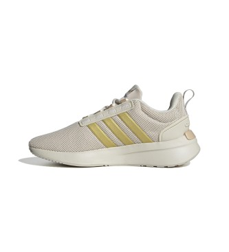 adidas Racer TR21 beige, gold leather shoes beige, gold