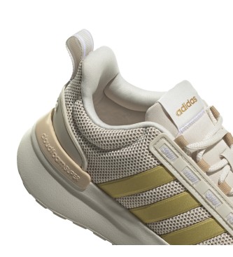 adidas Sneaker Racer TR21 in pelle beige, oro