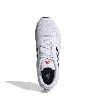 adidas Esegui le scarpe bianche Falcon 2.0