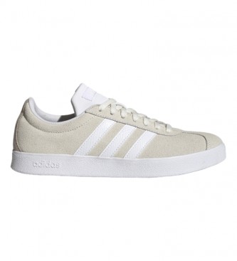 adidas VL Court beige leather sneakers - Esdemarca Store fashion, footwear  and accessories - best brands shoes and designer shoes