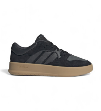 adidas Court 24 leren sneakers zwart