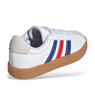 adidas Tnis Court 3.0 em pele branco