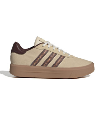 adidas Court Platform lder sneakers brun