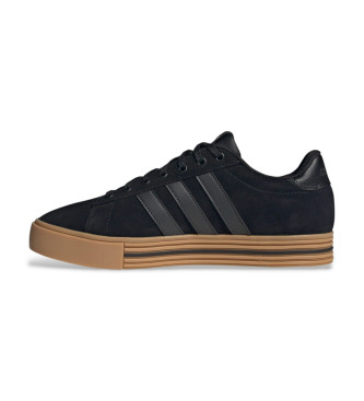 adidas Daily 4.0 usnjene superge črne barve