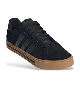 adidas Tnis Daily 4.0 em pele preto