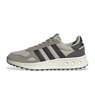 adidas Sneaker Run 84 in pelle grigia