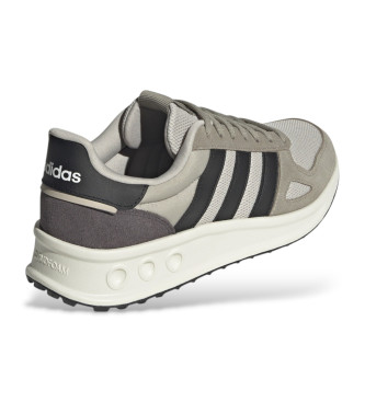 adidas Sneaker Run 84 in pelle grigia