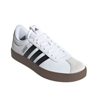 adidas Skórzane sneakersy Vl Court 3.0 białe