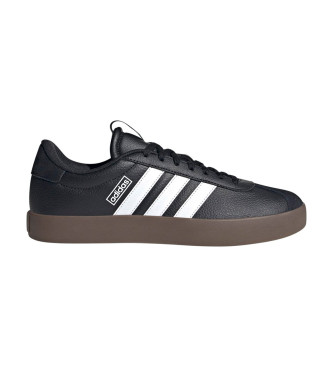 adidas Skórzane sneakersy Vl Court 3.0 czarne