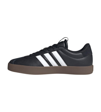 adidas Skórzane sneakersy Vl Court 3.0 czarne