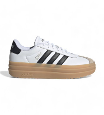 adidas Vl Court Bold Leder Turnschuhe wei