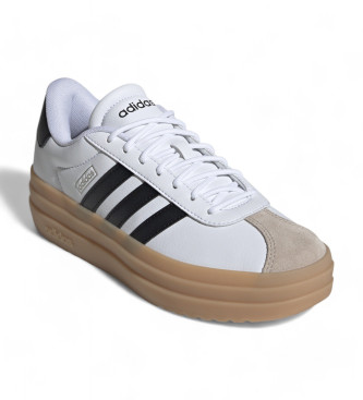 adidas Vl Court Bold Leder Turnschuhe wei