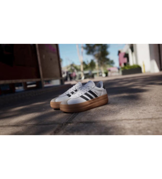 adidas VL Court Bold Lifestyle - Baskets en cuir blanc