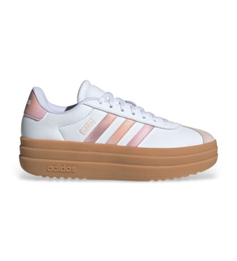 adidas VL Court Bold Lifestyle usnjene športne copate bele barve