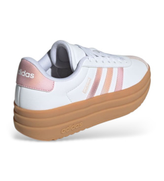 adidas VL Court Bold Lifestyle usnjene športne copate bele barve