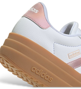 adidas VL Court Bold Lifestyle usnjene športne copate bele barve