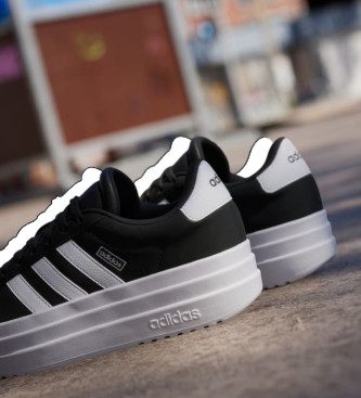 adidas VL Court Bold Lifestyle usnjene superge črne barve