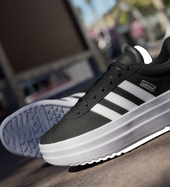 adidas VL Court Bold Lifestyle usnjene superge črne barve