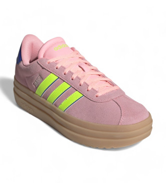 adidas Vl Court Vet Leren Sneakers Roze