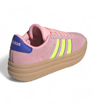 adidas Vl Court Vet Leren Sneakers Roze