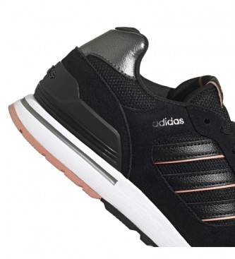 adidas Sneakers Run in pelle anni '80 nere