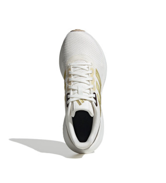 adidas Scarpe da ginnastica Runfalcon 3.0 W bianche e dorate
