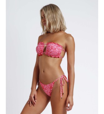 Admas Bikini a fascia Cortinilla Pink Zebra Colours