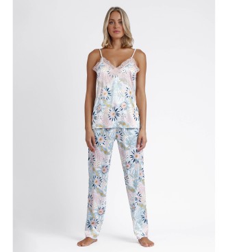 Admas Water Lili Pyjama Broek met Bandjes en Broekje