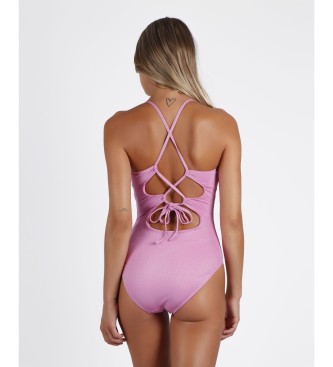 Admas Bright pink swimming costume