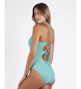 Admas Bright turquoise cup swimsuit