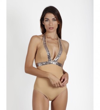 Admas Bright Sequins sand cup swimsuit