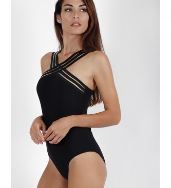 Admas Copa Cruiser Stripes black swimsuit