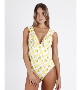 Admas Lemons Cup swimsuit yellow
