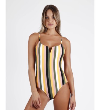 Admas Swimming costume Sun Sripes Multicolour