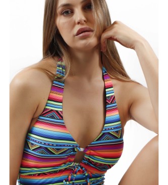 Admas Halter Swimsuit Guatemala multicolor