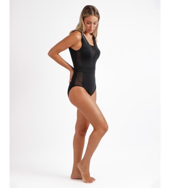 Admas Transparecias Night black swimming costume