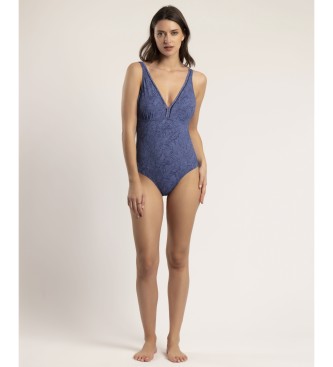 Admas Maillot de bain bleu Vainica