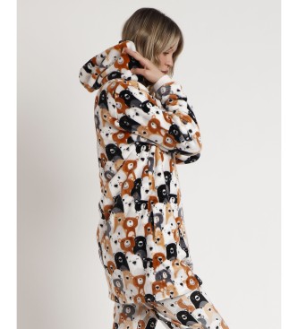 Admas Family Bear Multicolour Long Sleeve Coat