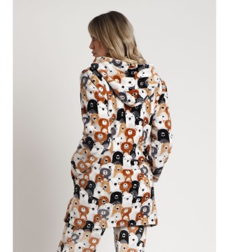 Admas Family Bear Multicolour Long Sleeve Coat