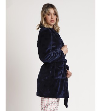 Admas You Are So Loved Long Sleeve Navy Coat