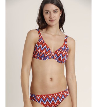 Admas Bikini Aro etnische golven oranje