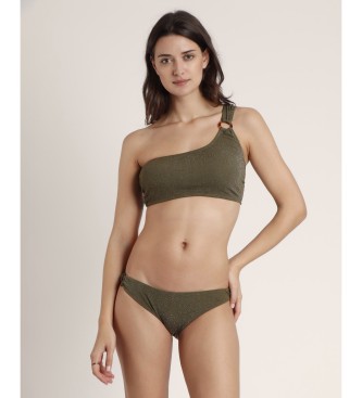 Admas Asymmetrische bikini Shiny Paradise groen