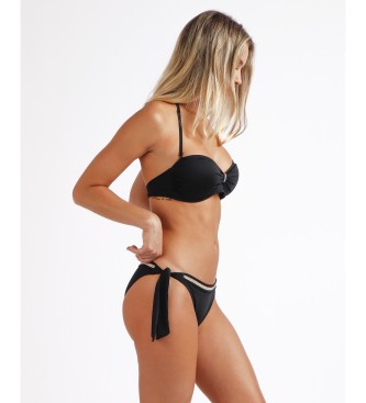 Admas Bikini a fascia nero Sport Luxe