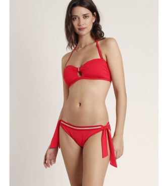 Admas Bikini Bandeau Sport Luxe czerwone