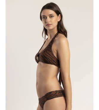 Admas Bikini Halter Savage Me brown