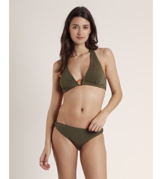 Admas Bikini Halter Shiny Paradise verde