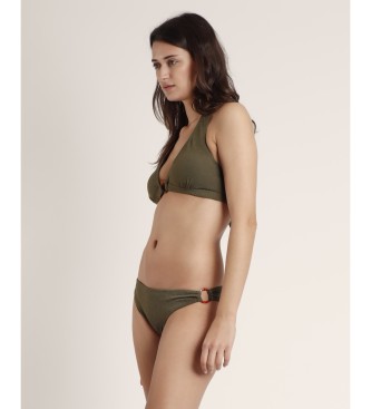 Admas Bikini Halter Shiny Paradise verde