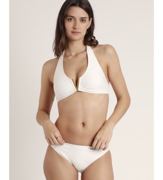 Admas Bikini bianco con onde all'americana